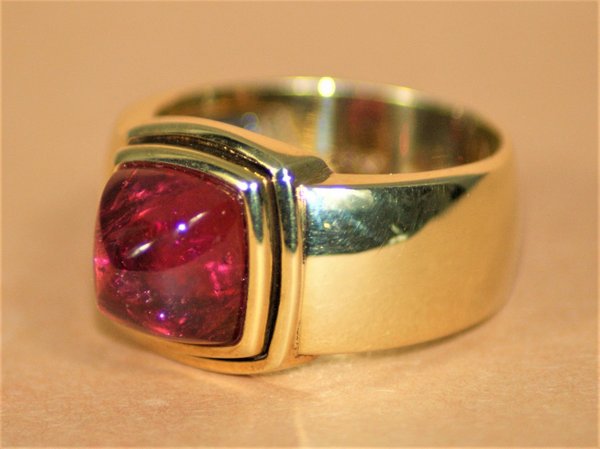 Ring, Turmalin, Rubellit, GG 585