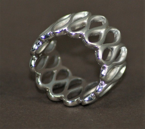 Ring, Silber 925, matt