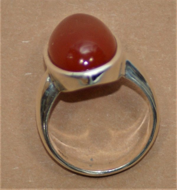 Ring, Karneol, Silber 925