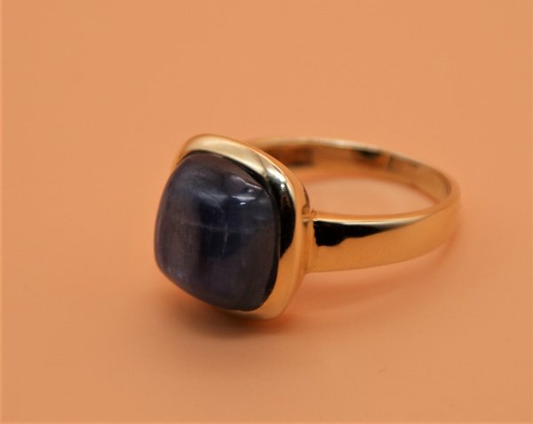 Ring, Gold 585, Cyanid